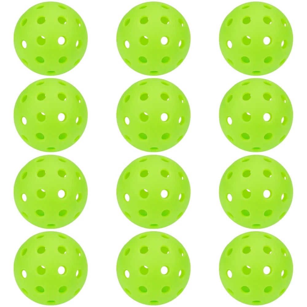 Outdoor Pickleballs (Pack of 12)